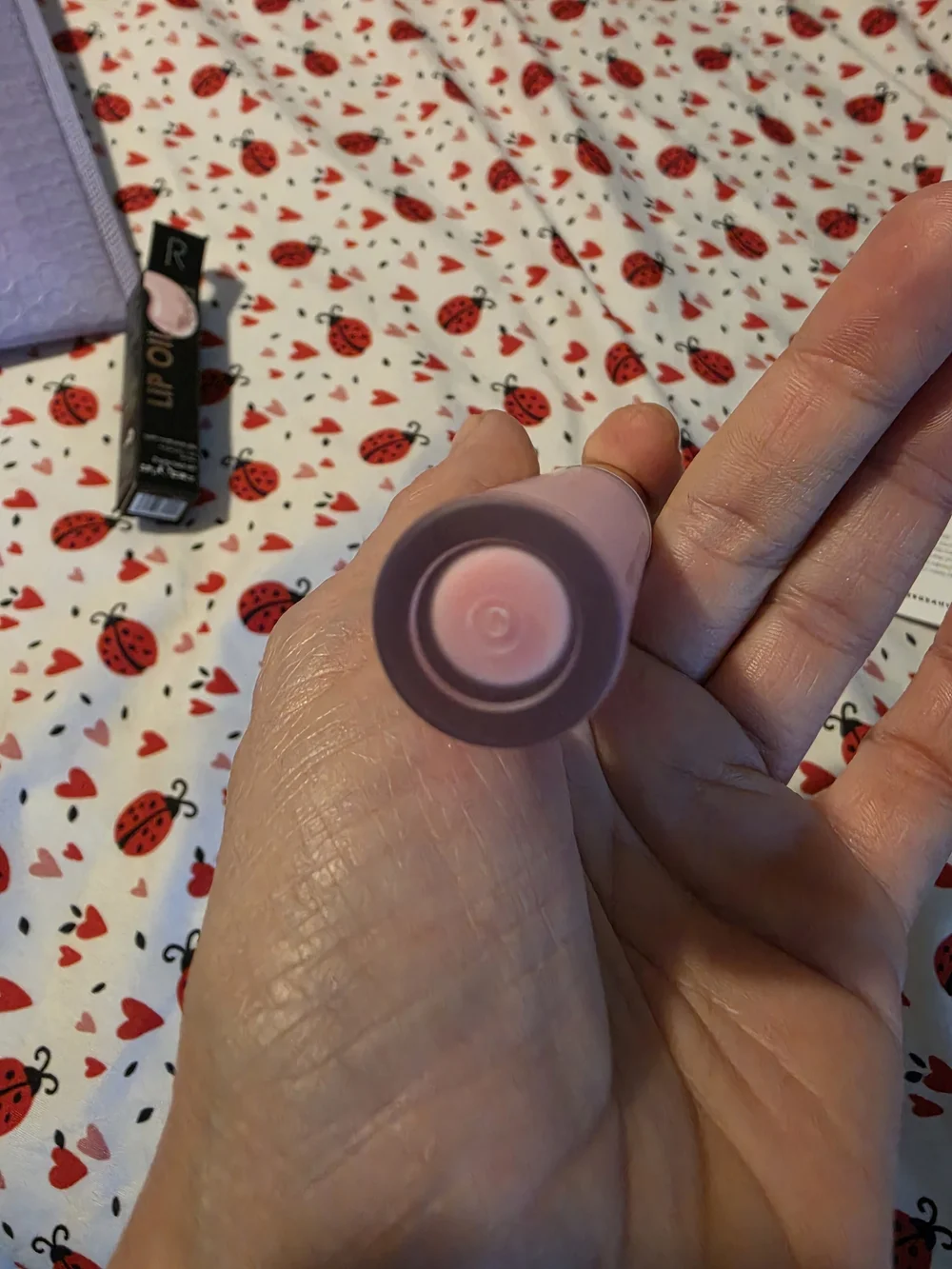 Rodial Lip Oil in Soft Pink Natural Oils